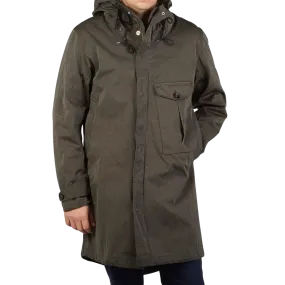 Dark Green Technical Cyclone Parka