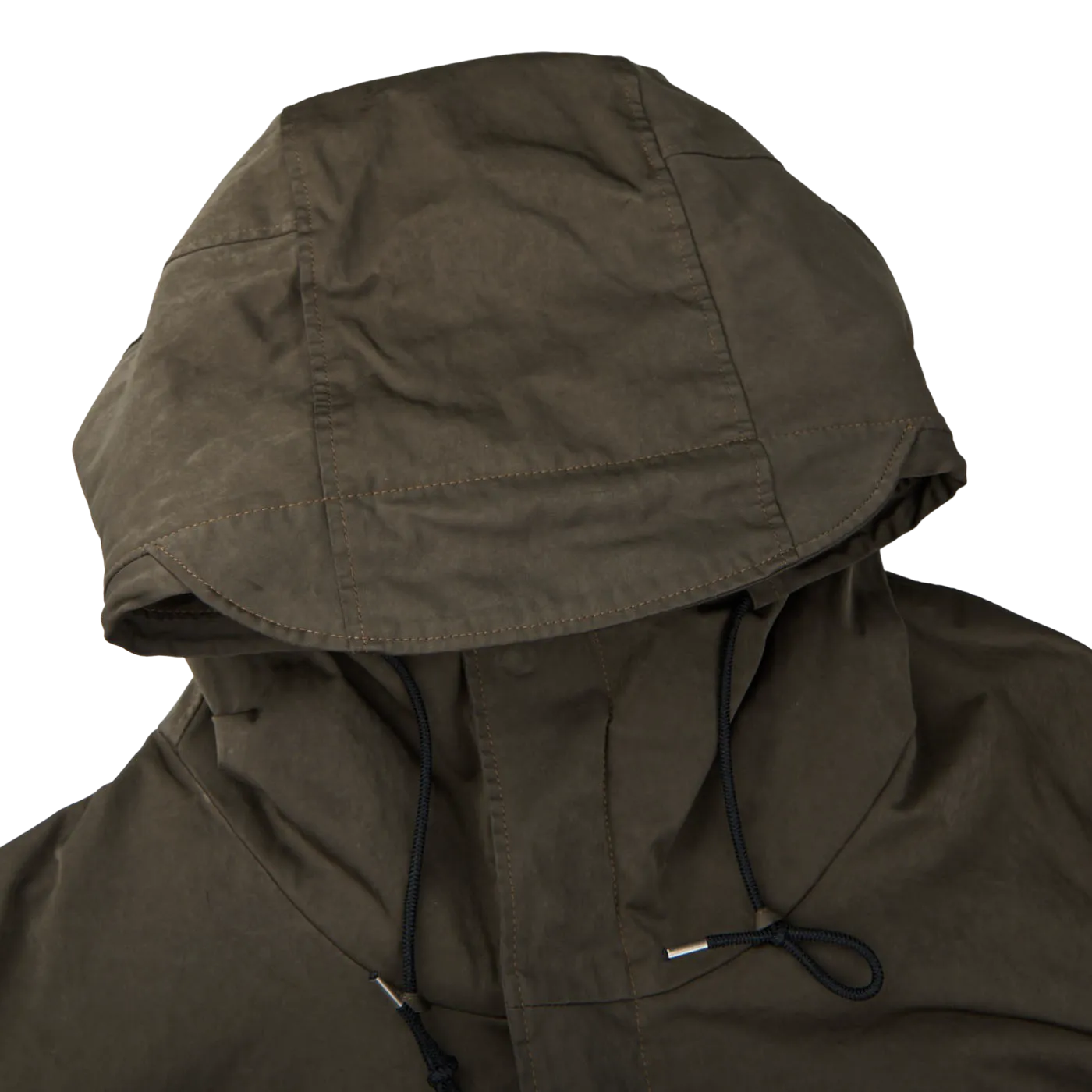 Dark Green Technical Cyclone Parka