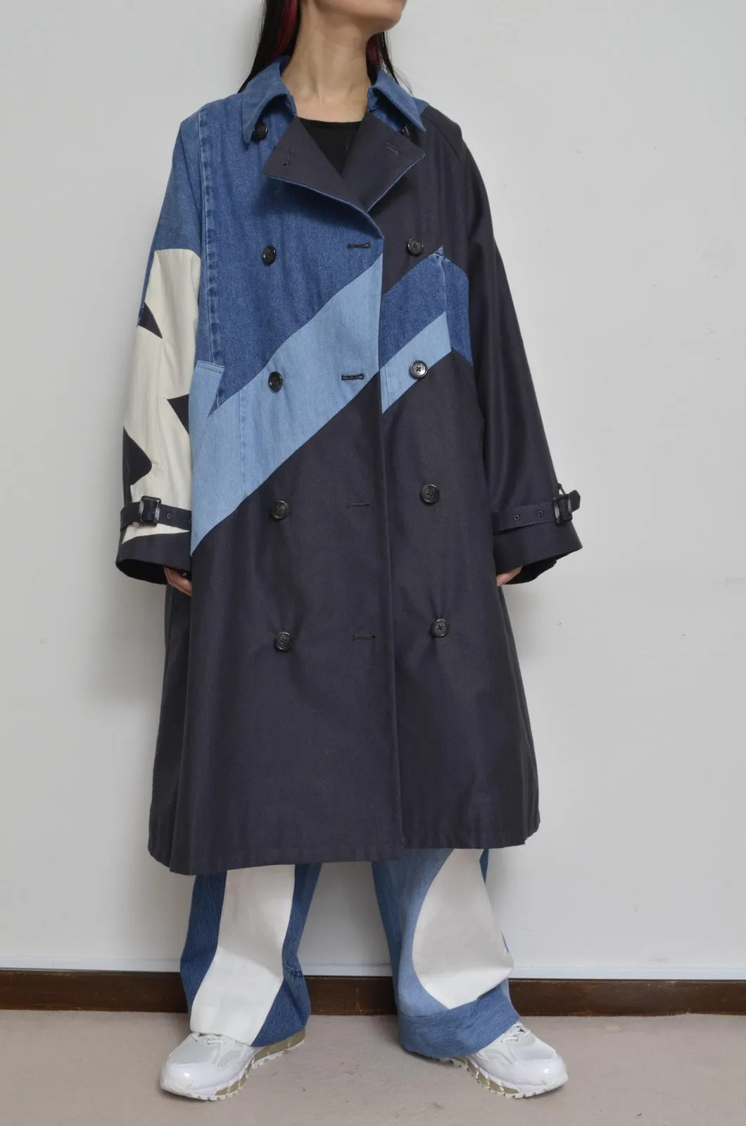 DEMIM UNE UNE TRENCH COAT/LONG_01