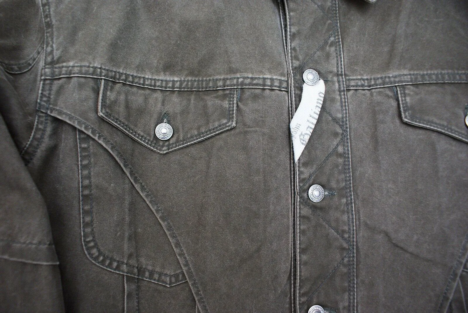 Denim Style Gabardine Cotton Jacket