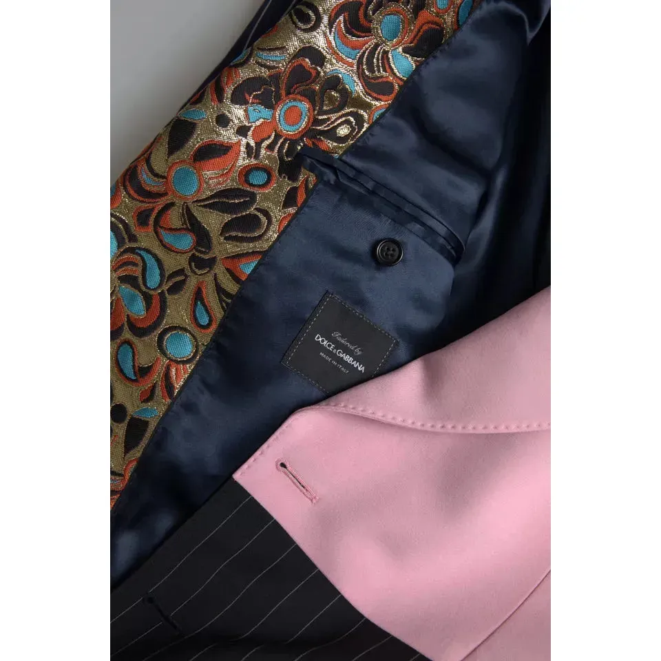 Dolce & Gabbana Multicolor Patchwork Single Breasted Blazer