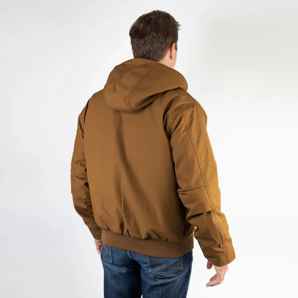 Dri Duck Hooded Jacket - Field Khaki