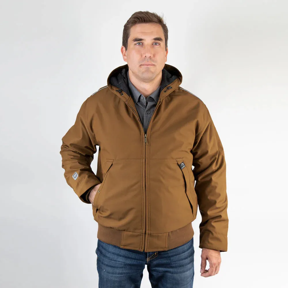 Dri Duck Hooded Jacket - Field Khaki