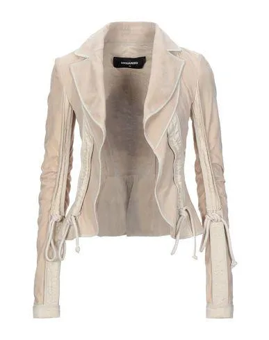 Dsquared2 Women Blazer Beige 6 UK