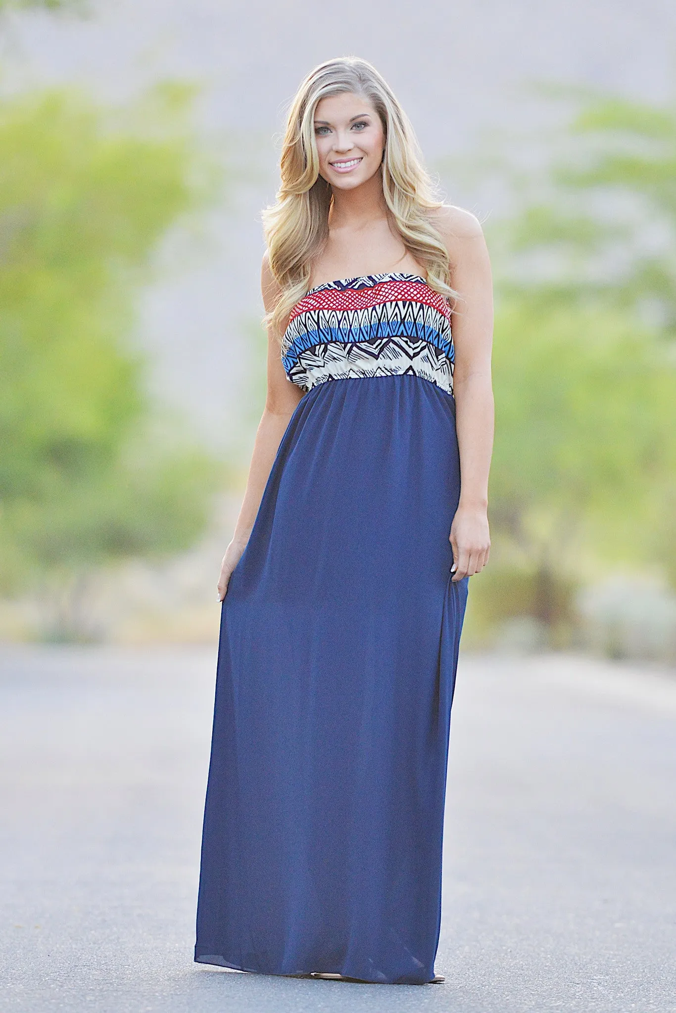 Easy Breezy Maxi Dress - Navy