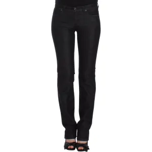 Ermanno Scervino Chic Black Slim Skinny Jeans