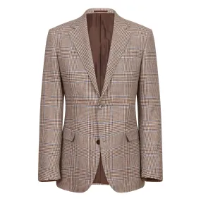 ERMENEGILDO ZEGNA Crossover Milano Blazer Jacket BROWN TWEED REG