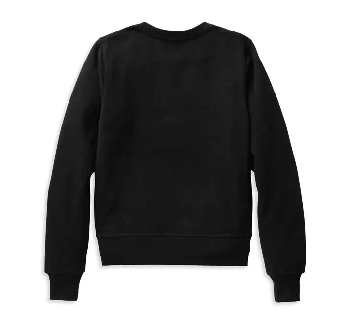 ESSENCE APPLIQUE CREWNECK