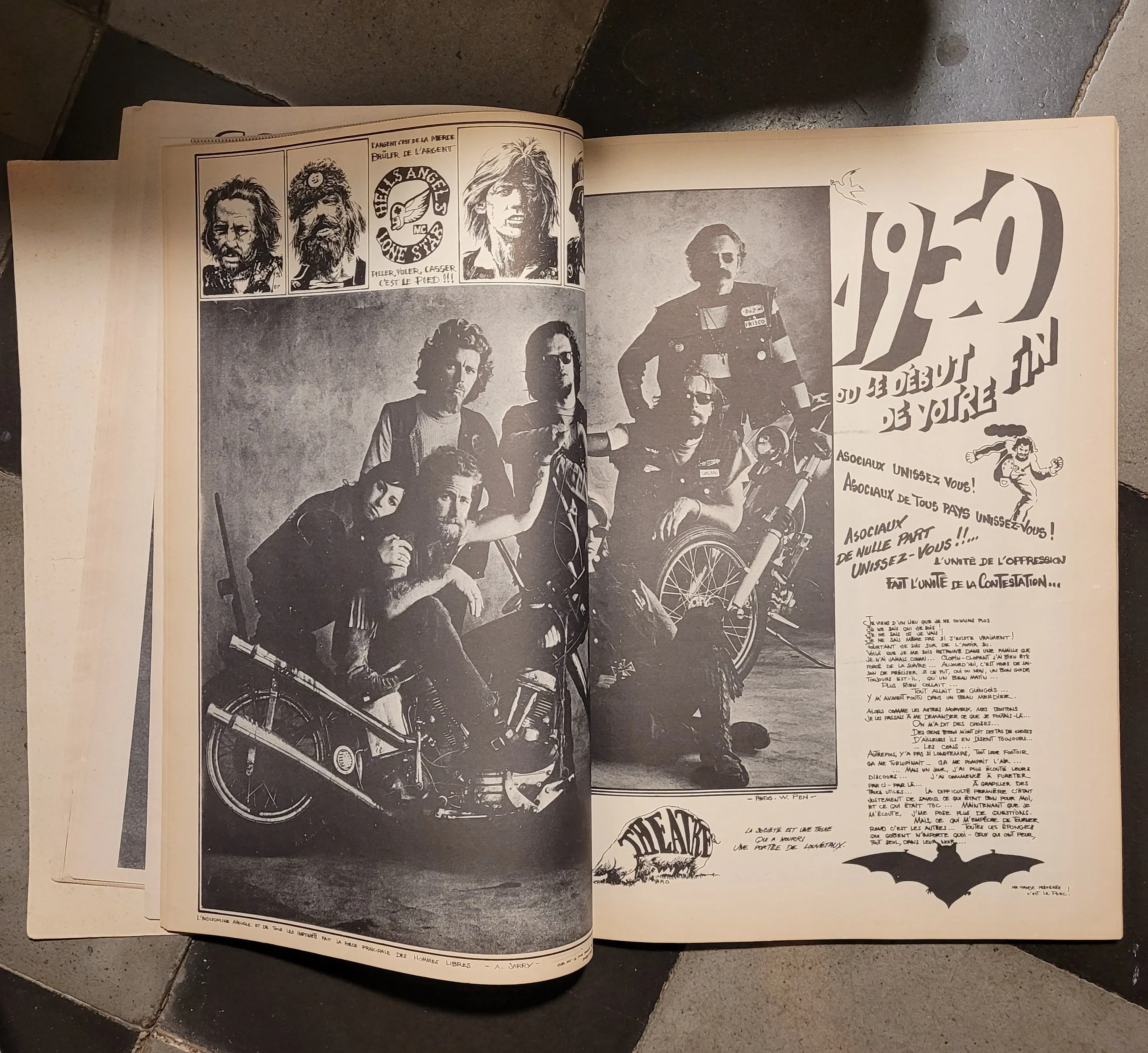 Extremly rare book about 60's and 70's world counter culture