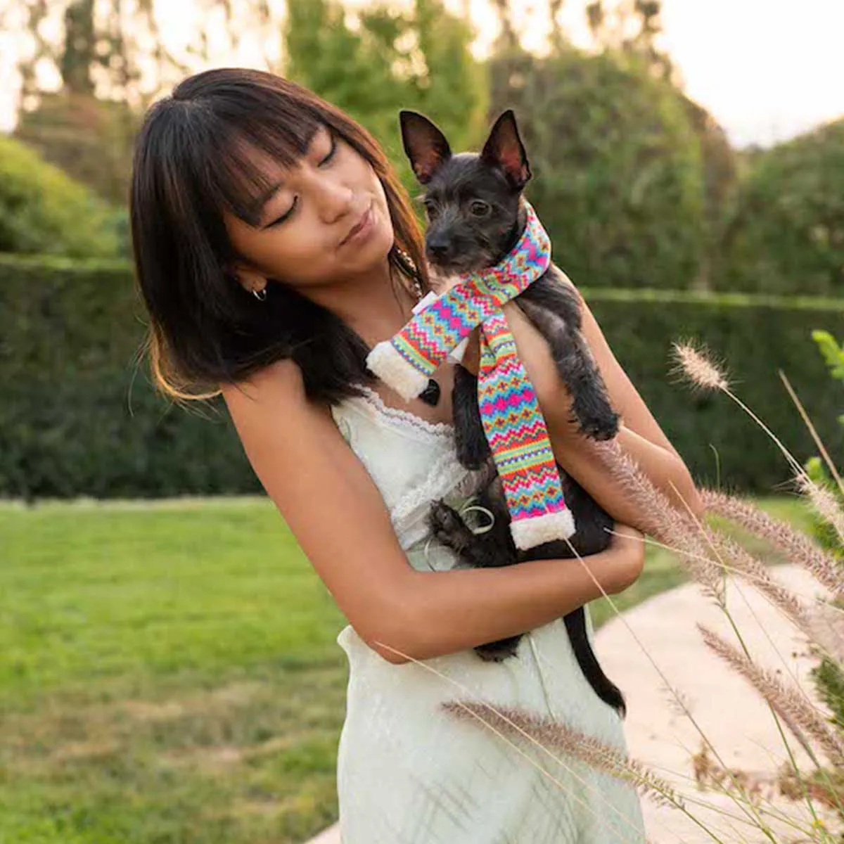 Fairisle Pet Scarf