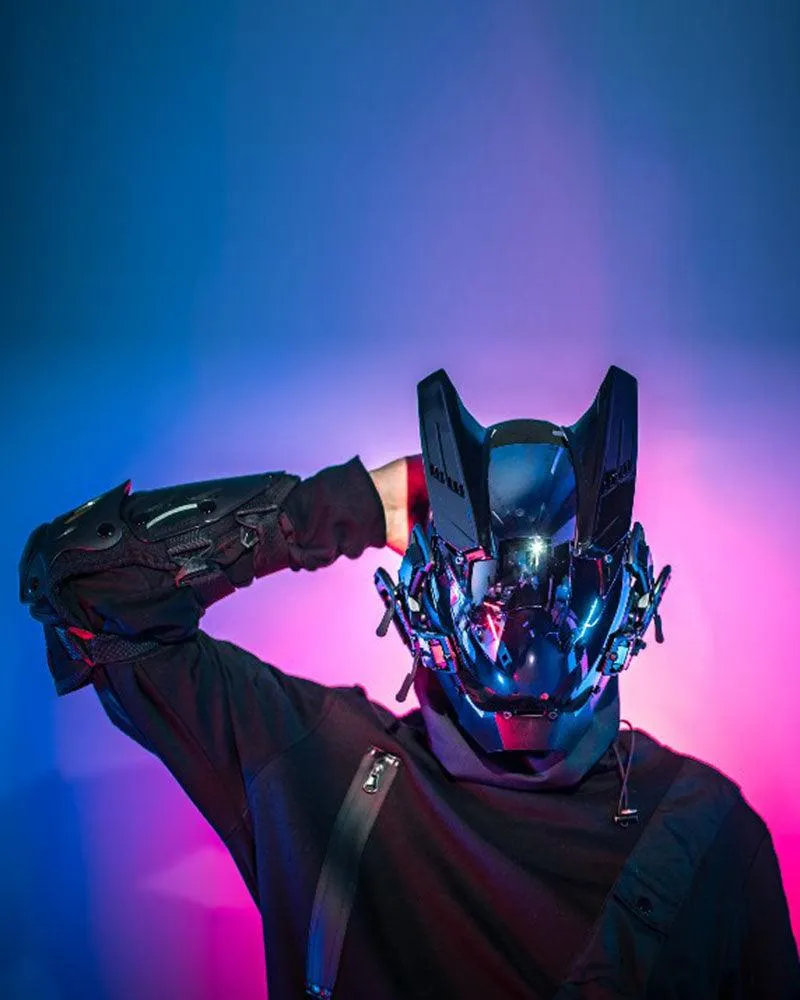 Fantastic Voyage Futuristic Cyberpunk Helmet Mask