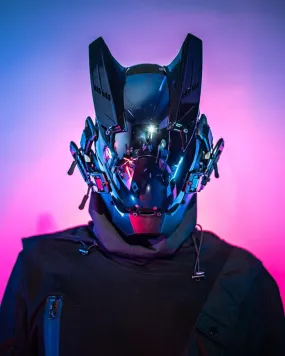 Fantastic Voyage Futuristic Cyberpunk Helmet Mask