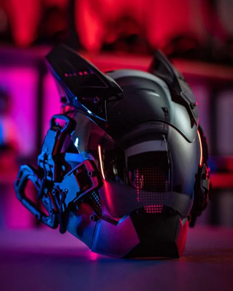 Fantastic Voyage Futuristic Cyberpunk Helmet Mask