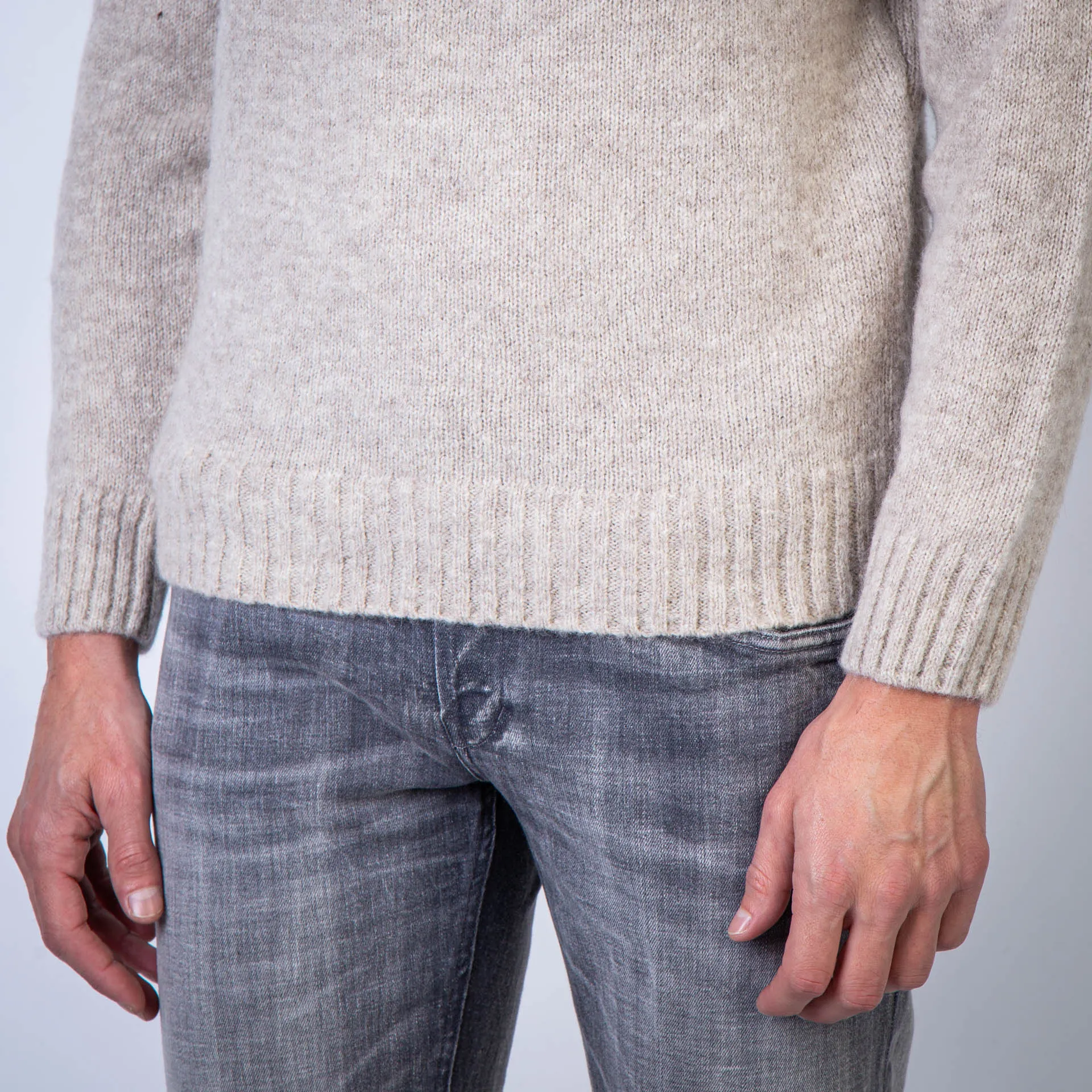 FILIPPO DE LAURENTIIS SWEATER GC3MLM WA5R 031 BEIGE