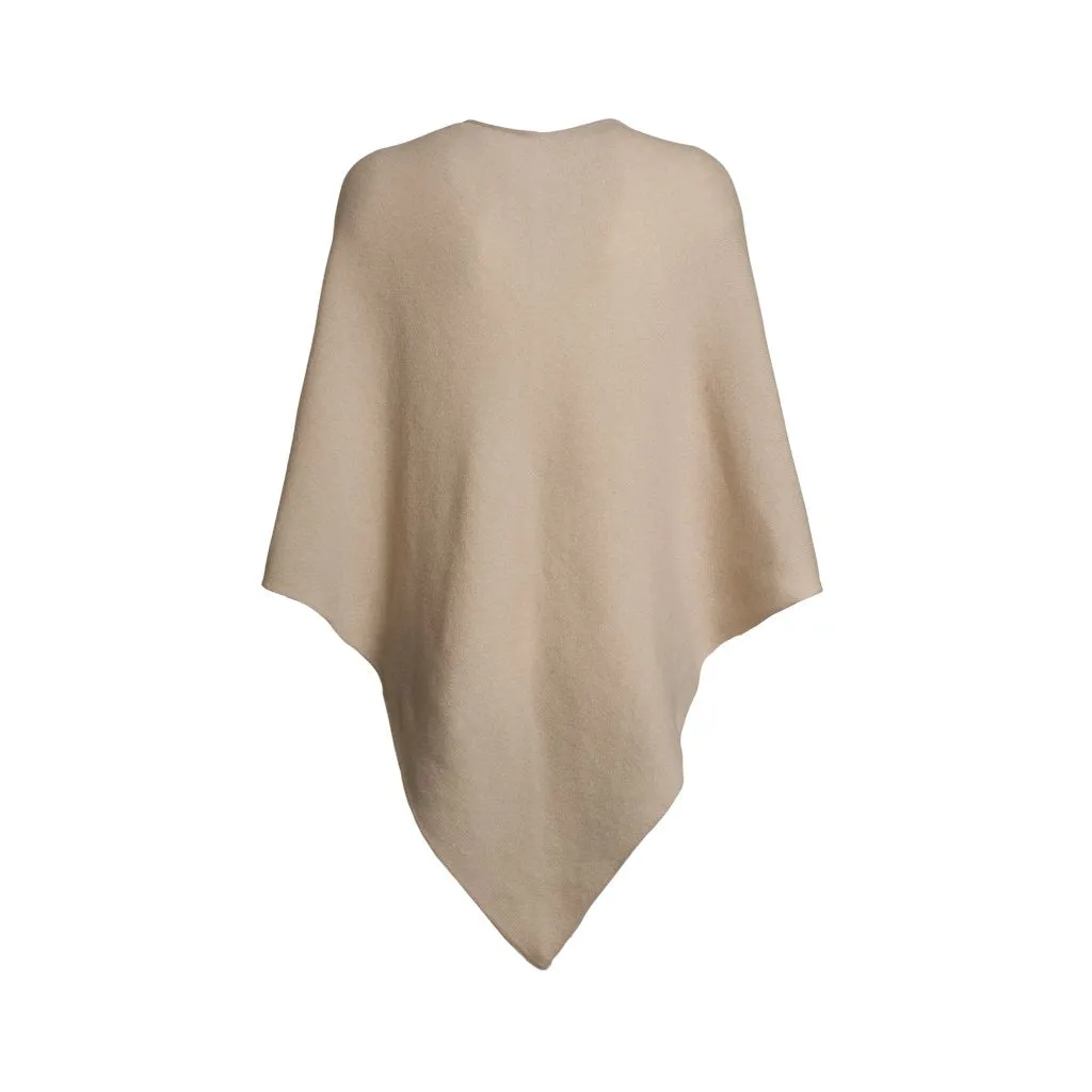 Firenze Luxe Cashmere Poncho by Curling Collection