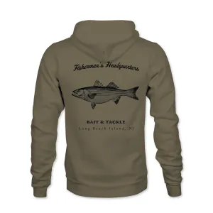 Fish Heads Striped Bass Pullover Hoodies