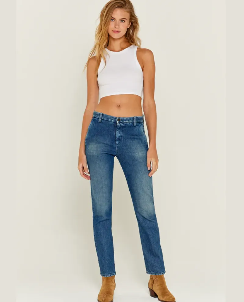 Five Lexia Medium Blue Jeans