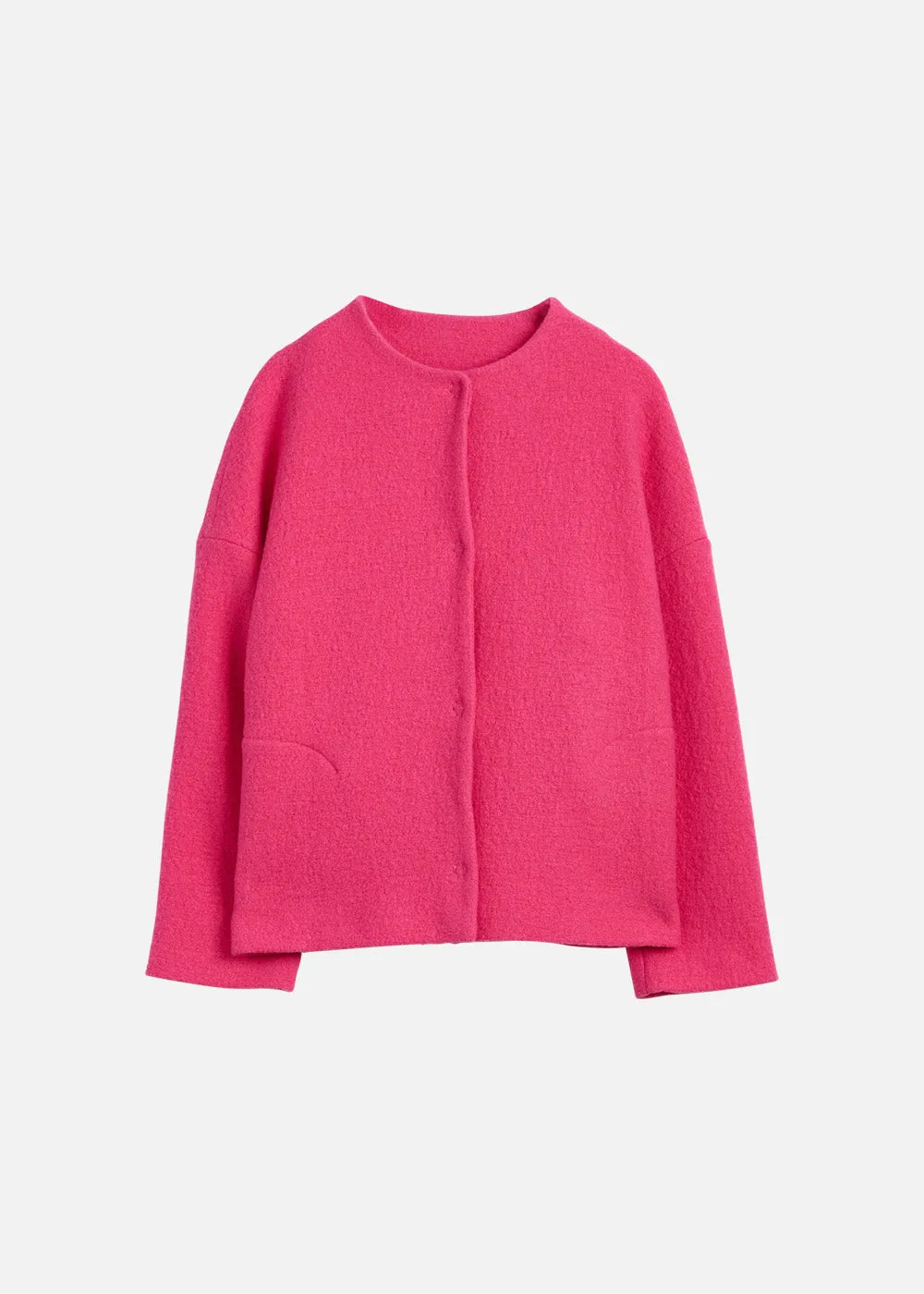 Flow Wool Blazer Pink