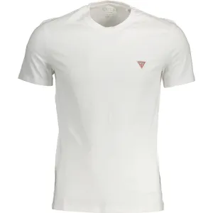 Guess Jeans White Cotton Mens TShirt