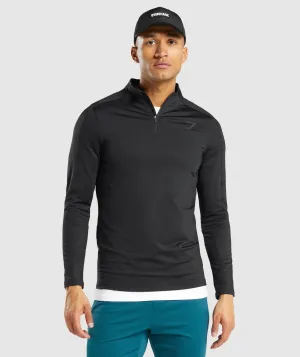 Gymshark Regulate 1/4 Zip Pullover - Black