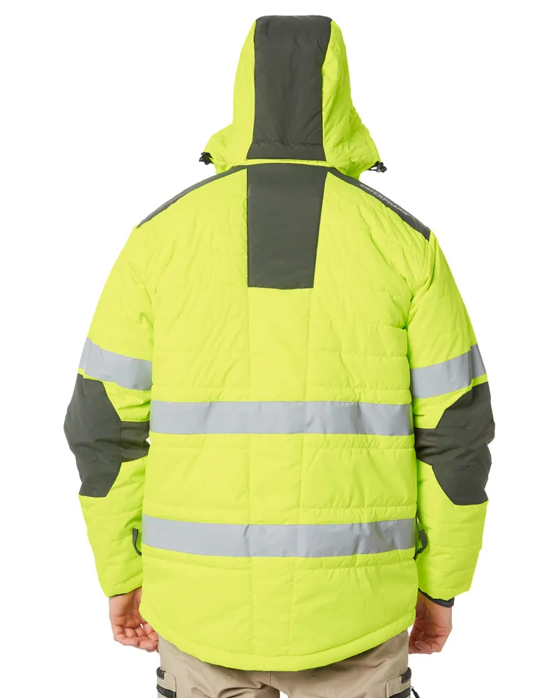 Hi Vis Triton Taped Insulated Jacket - Yellow