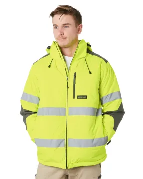 Hi Vis Triton Taped Insulated Jacket - Yellow