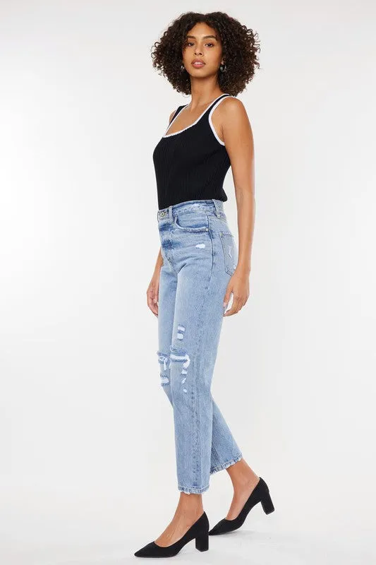 High Rise 90's Boyfriend Jeans