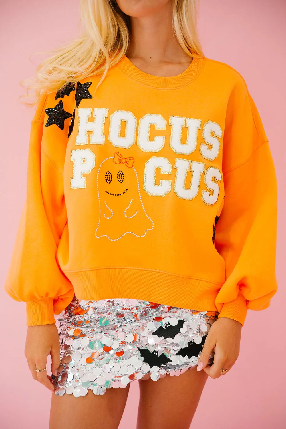 HOCUS POCUS ORANGE PULLOVER