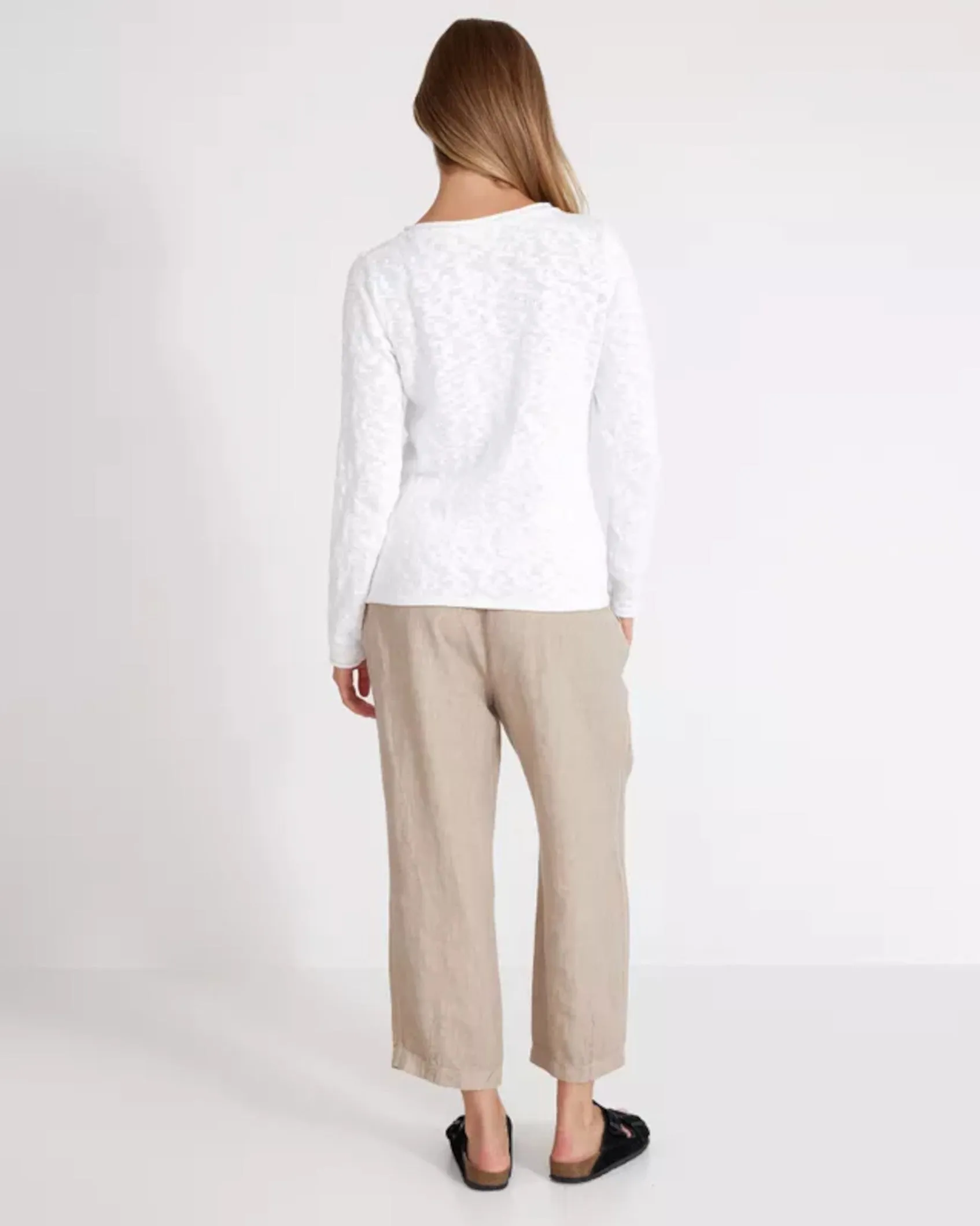 Holebrook Isabella Boatneck Top White