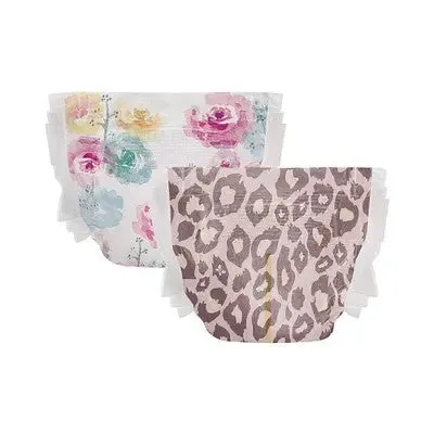 Honest Clean Conscious Disposable Diapers - Wild Thang & Rose Blossom - Size 4