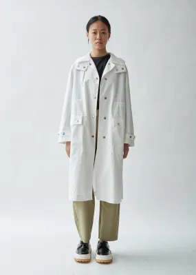 Hooded Lightweight Trench Coat