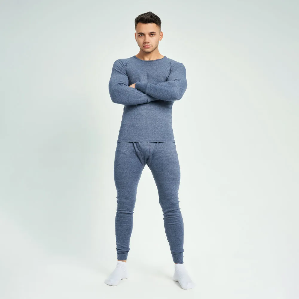 Hot man Thermal set Navy medium warmth