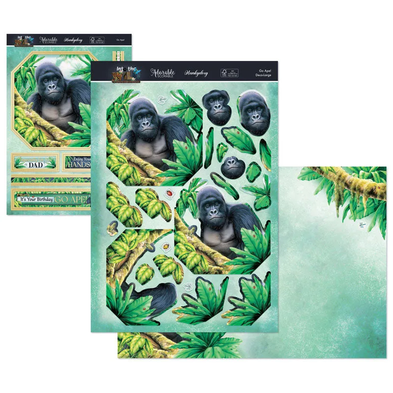 Into The Wild Deco-Large Set - Go Ape