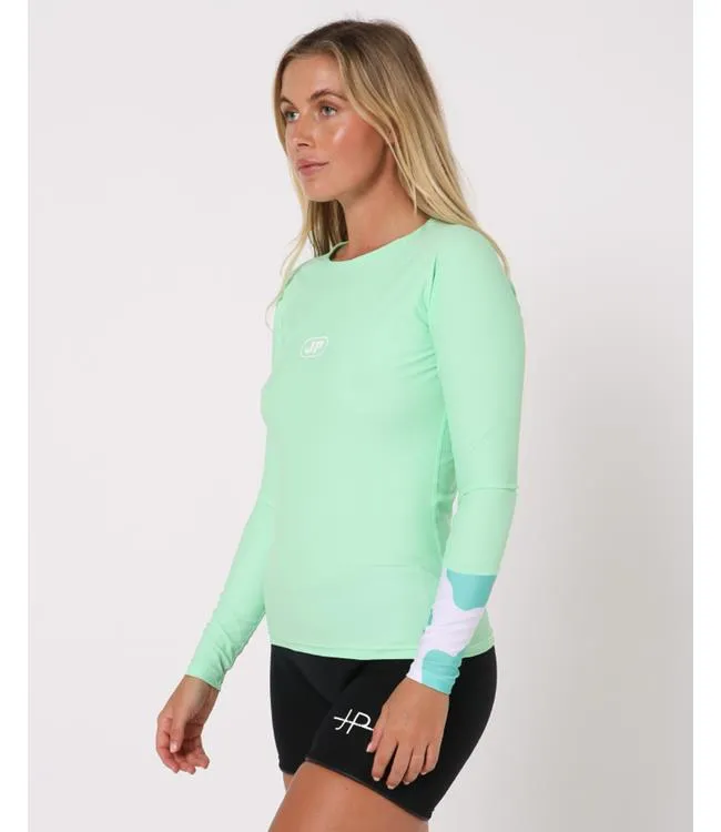 Jetpilot Zahra Womens Long Sleeve Rashie (2024) - Mint