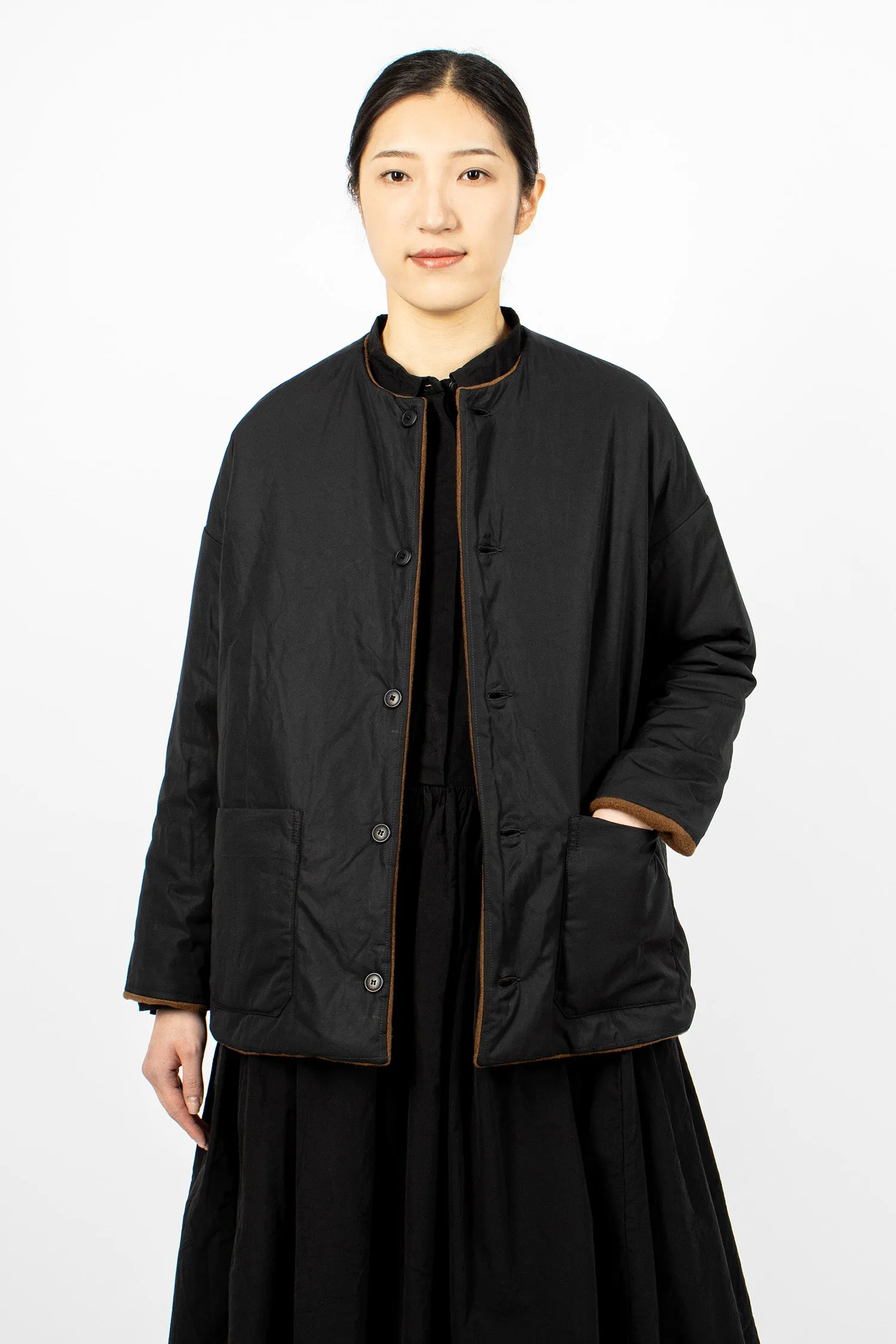 Julia Reversible Jacket Fudge