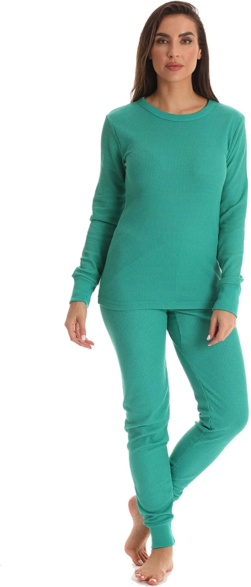 Just Love Women's Thermal Underwear Pajamas Set