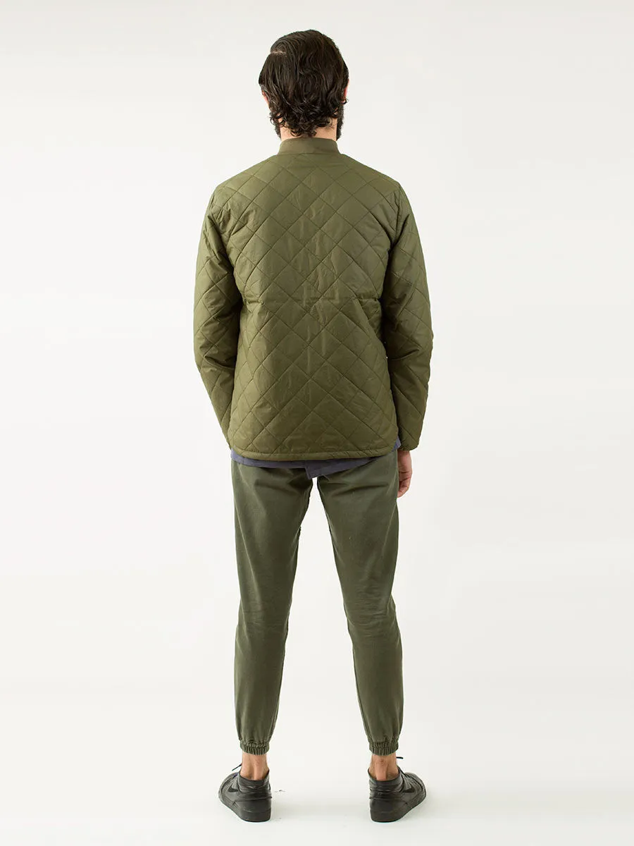 Kasota Quilted Layer Jacket in Olive