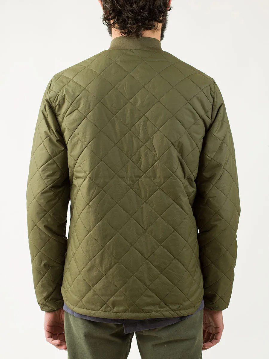 Kasota Quilted Layer Jacket in Olive