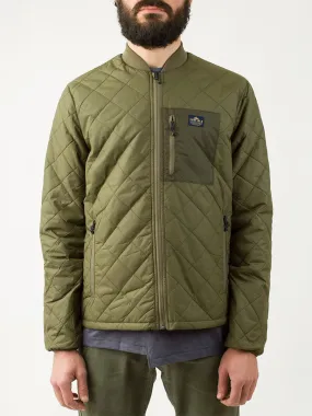 Kasota Quilted Layer Jacket in Olive