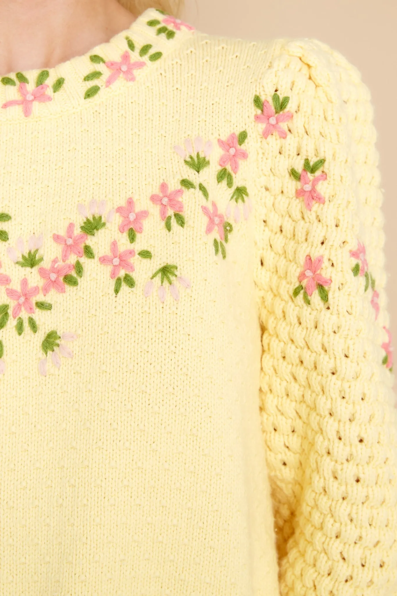 Kenzly Mellow Yellow Pullover Sweater