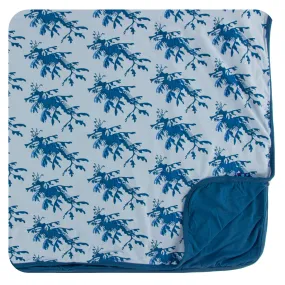 KicKee Pants Pond Leafy Sea Dragon Toddler Blanket