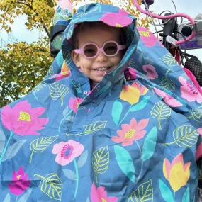 Kids Wheelchair Poncho - MULTICOLOUR FLORAL