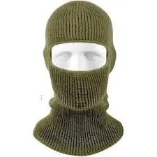 Knit Balaclava -Black