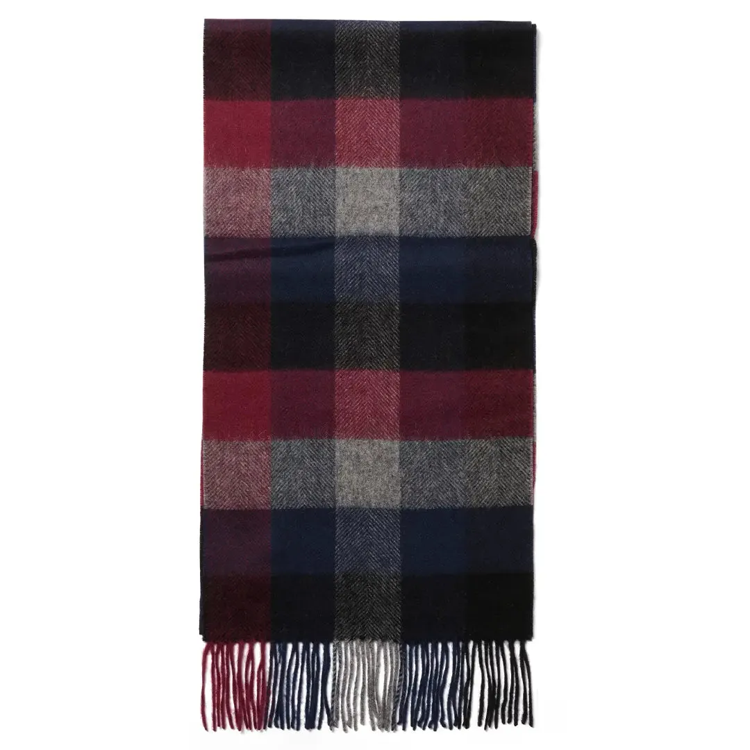 Lambswool Scarf - 376 Check by Failsworth