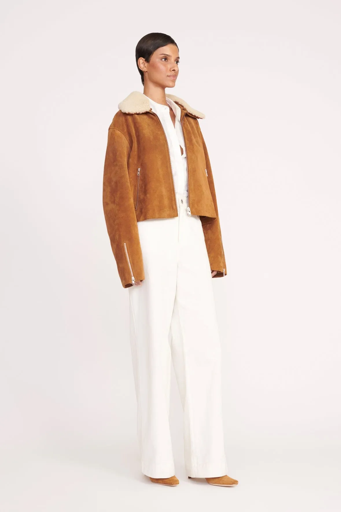 LENORA JACKET | TAN