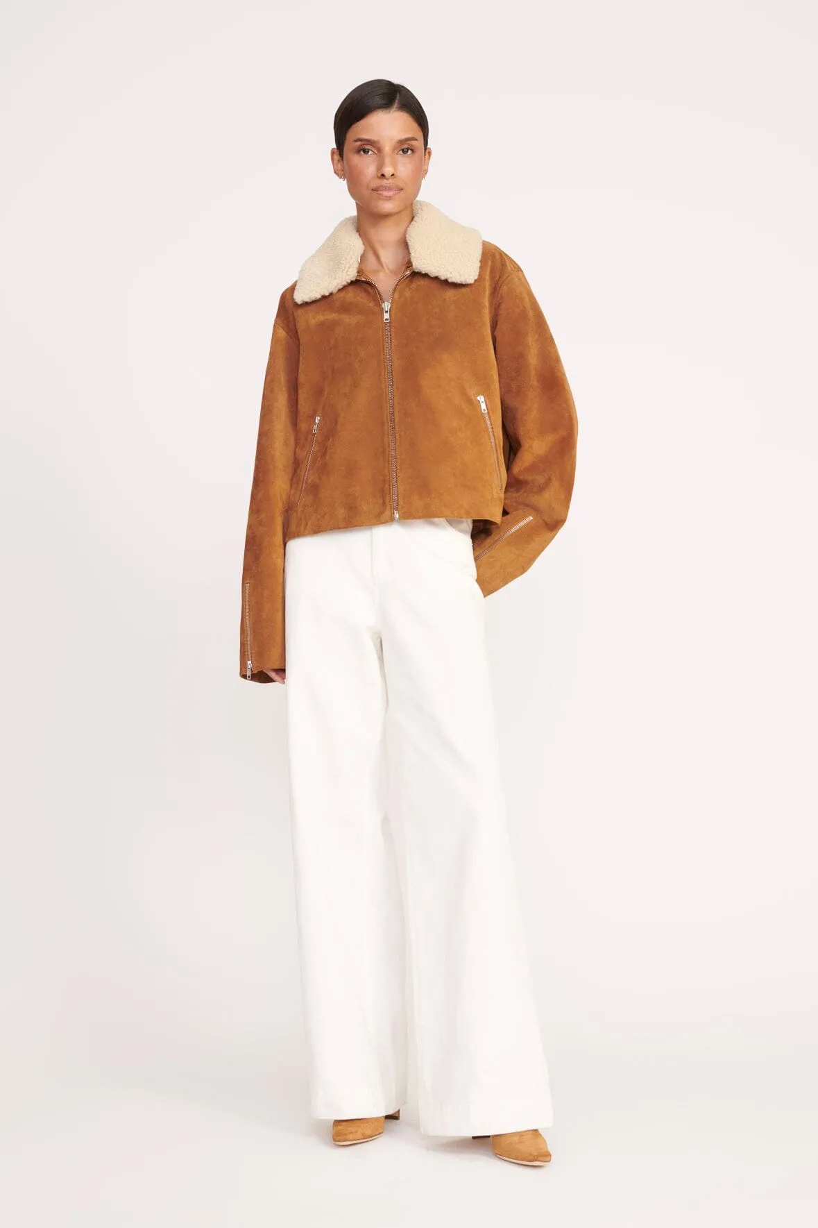 LENORA JACKET | TAN