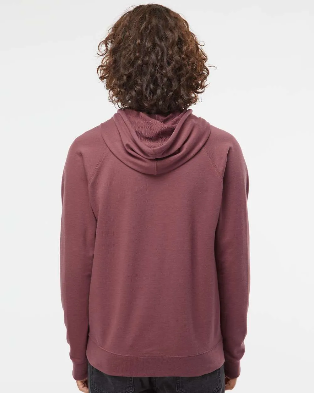 Lightweight Loopback Terry Hooded Sweatshirt