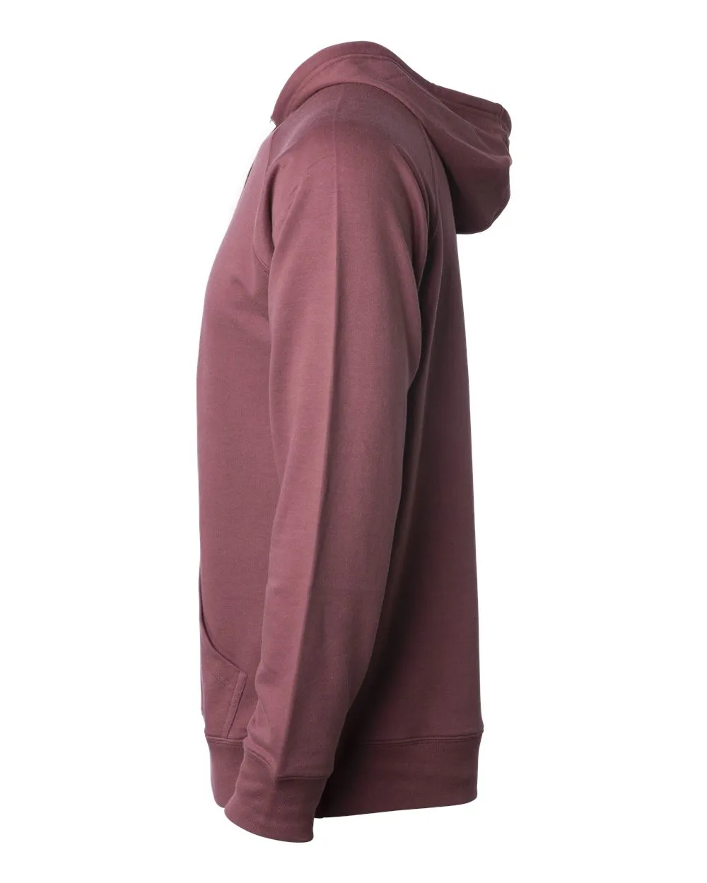 Lightweight Loopback Terry Hooded Sweatshirt