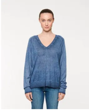 LINE Dita Knit Sweater in Deep Sea