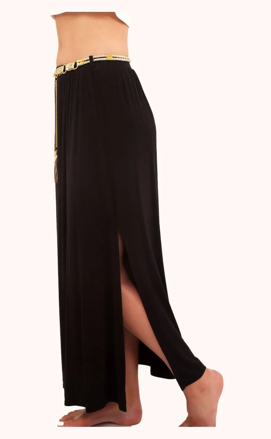 Maxi Side Split Skirt - UK8/UK10